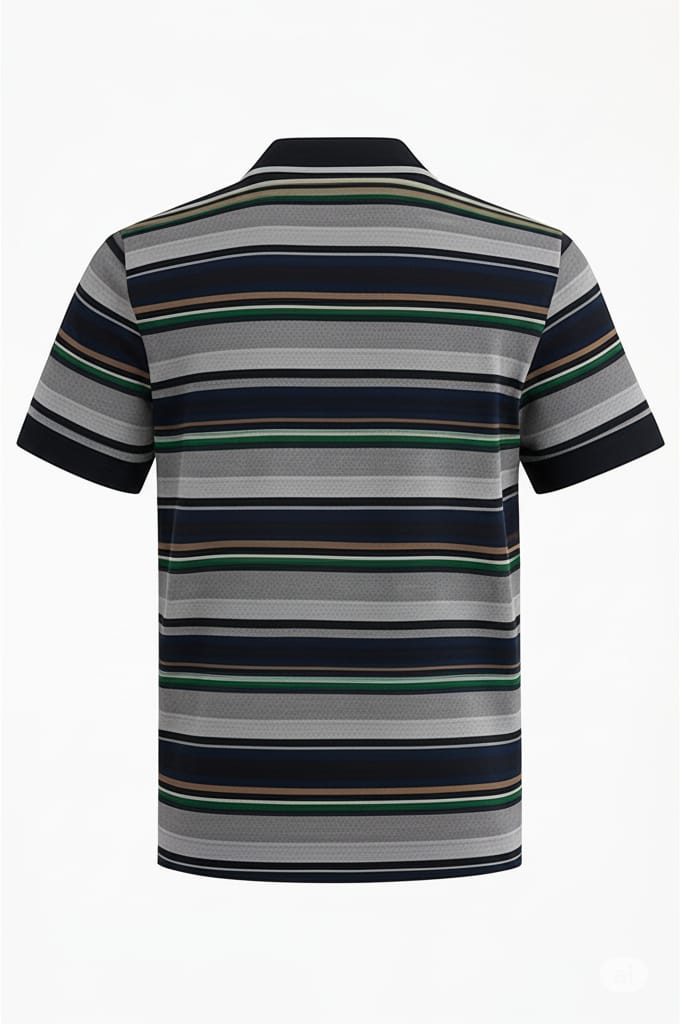 Striped Polo Shirt