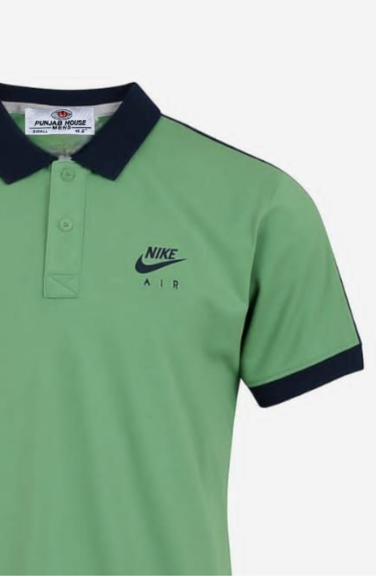 Men’s Green Polo Shirt – Punjab House