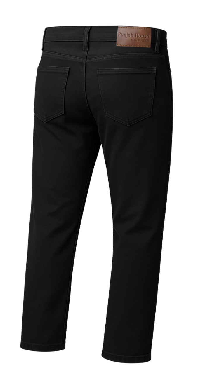 Classic Black Regular Fit Jeans