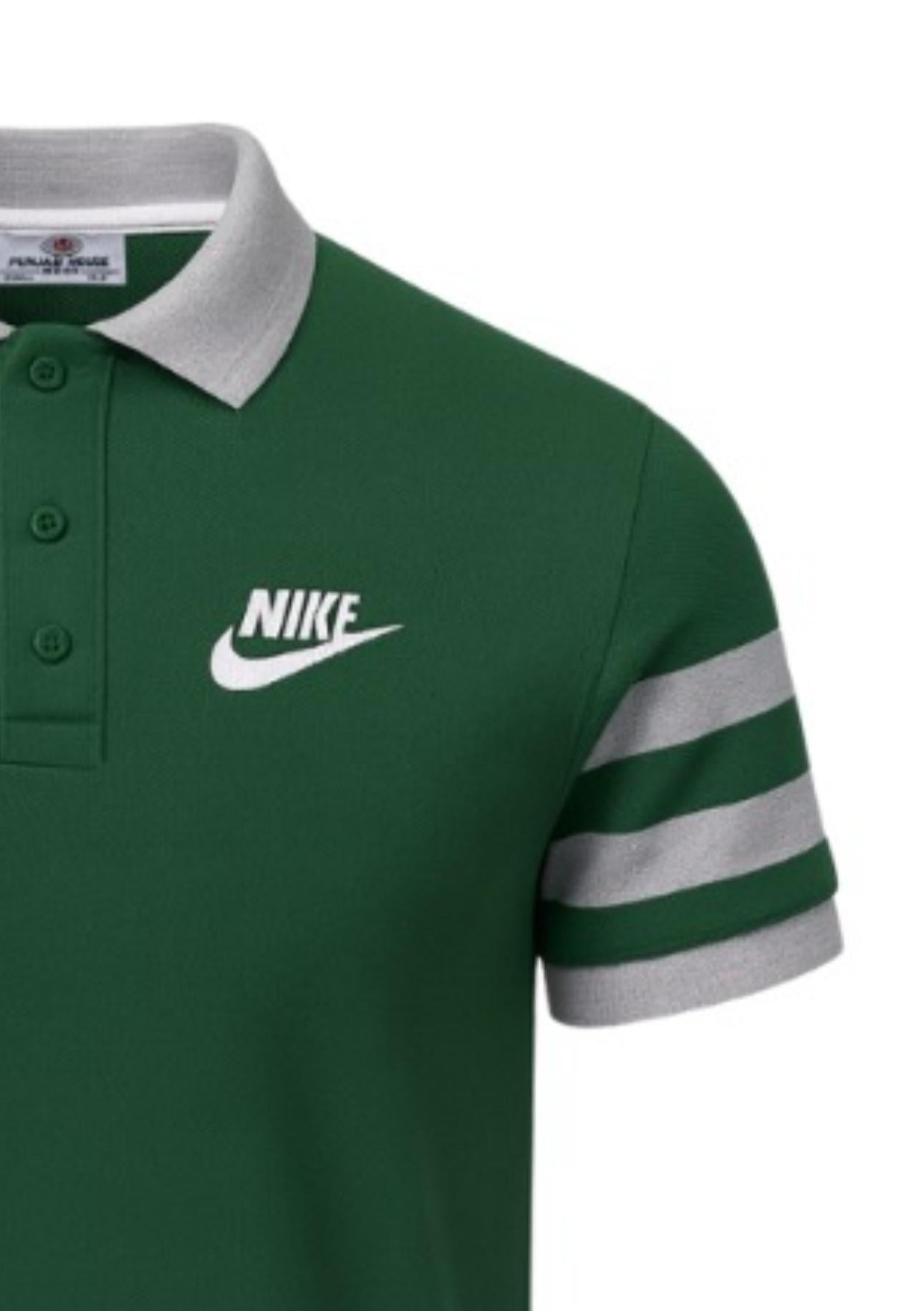 Men’s Green Polo Shirt – Punjab House