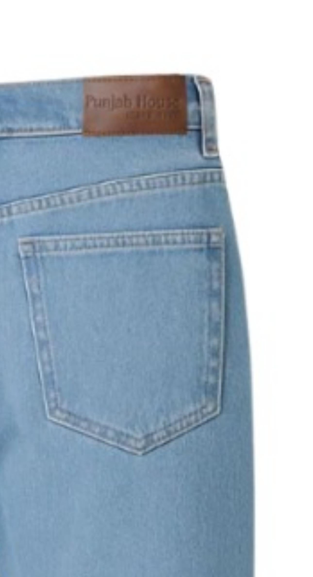 Men’s Baggy Fit Light Blue Denim Jeans – Punjab House