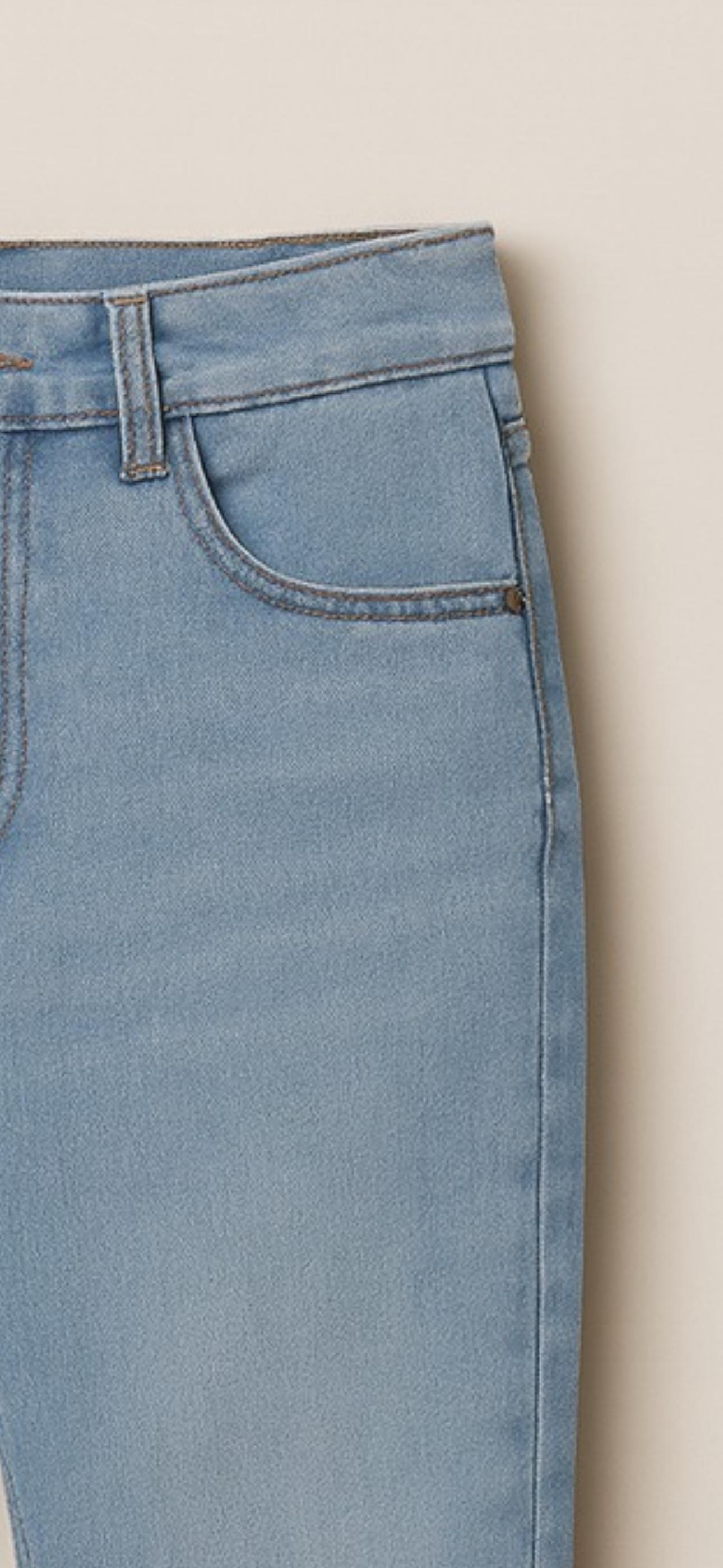 Men’s Baggy Fit Light Blue Denim Jeans – Punjab House