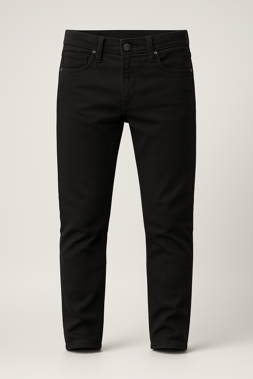 Classic Black Regular Fit Jeans