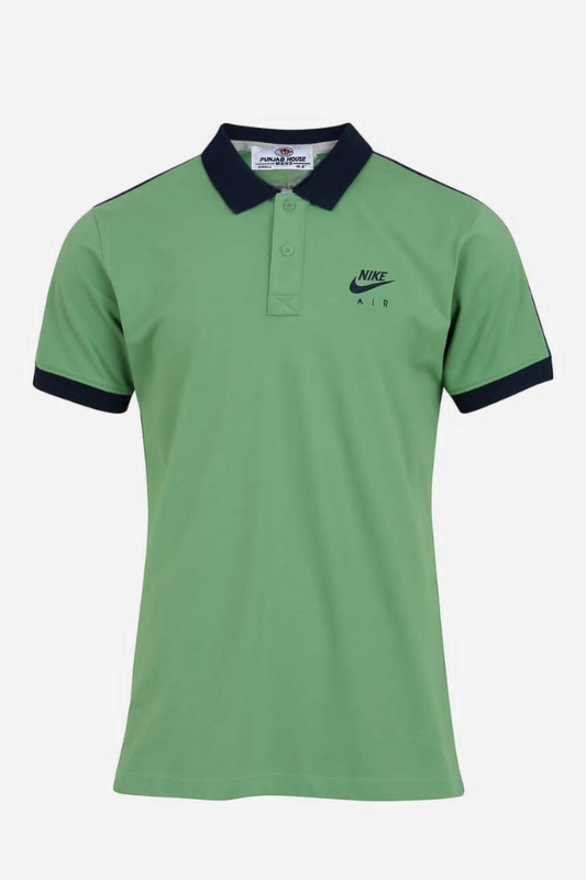Men’s Green Polo Shirt – Punjab House