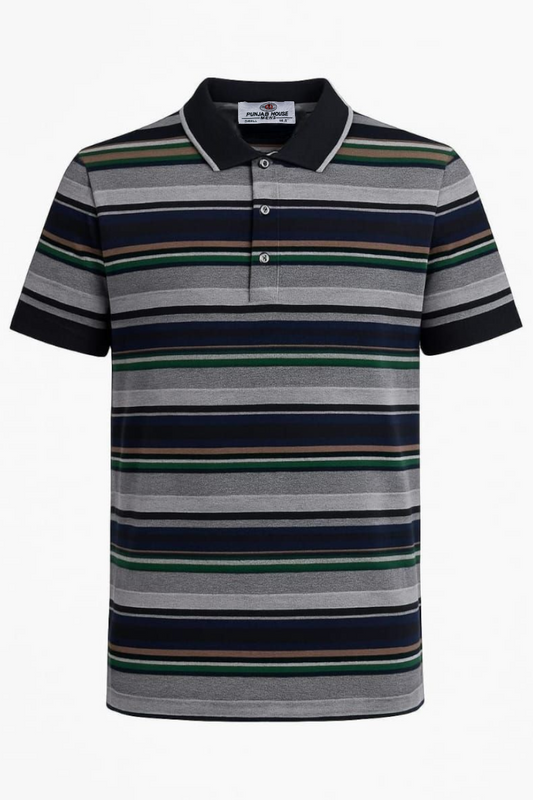 Striped Polo Shirt