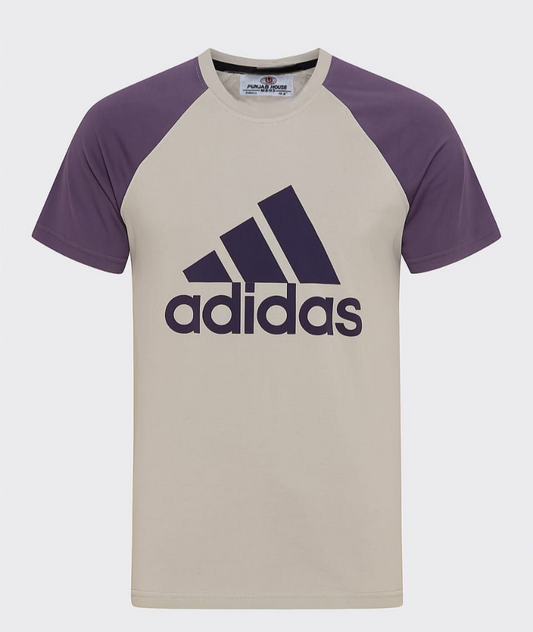 Adidas Men’s Contrast Sleeve T-Shirt