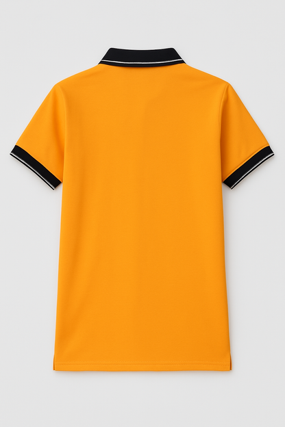 Men’s Orange Polo Shirt