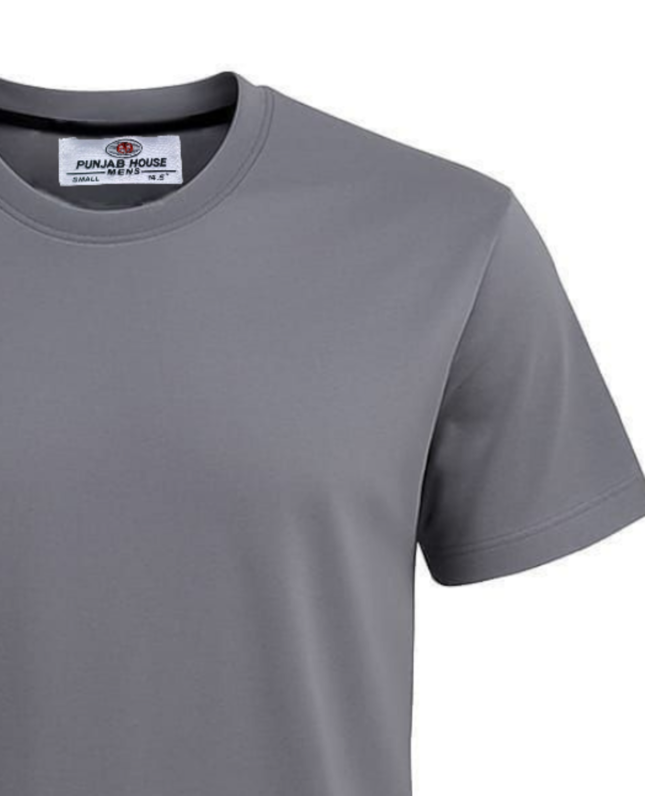 Classic Grey Crew Neck T-Shirt