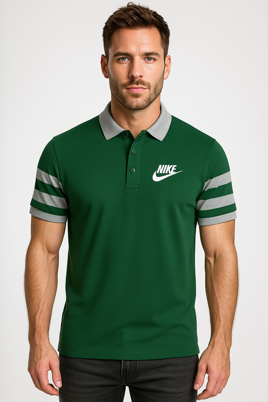 Men’s Green Polo Shirt – Punjab House
