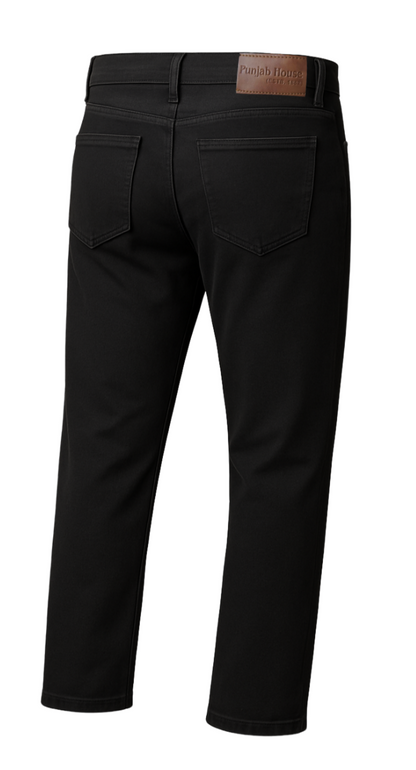 Classic Black Regular Fit Jeans