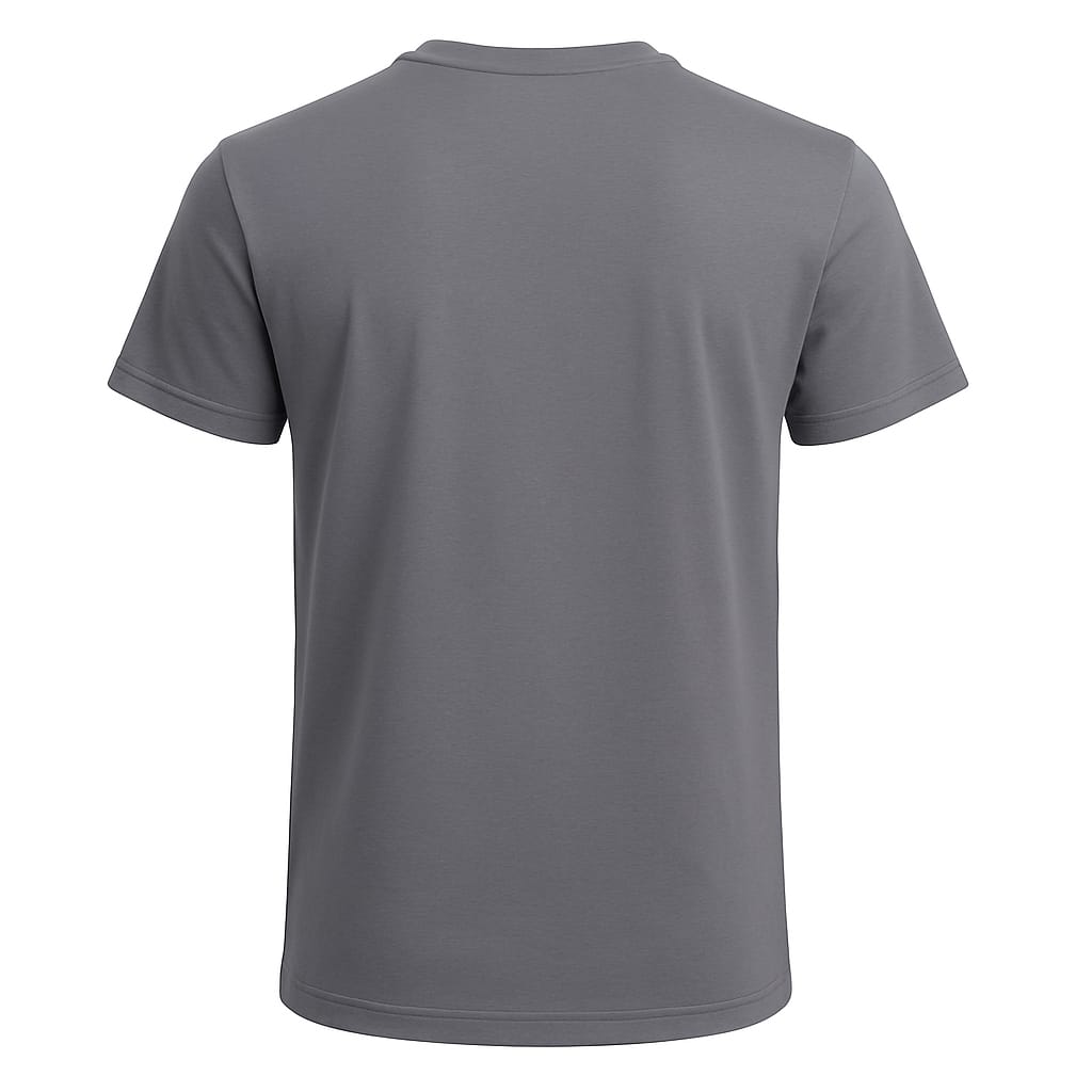 Classic Grey Crew Neck T-Shirt