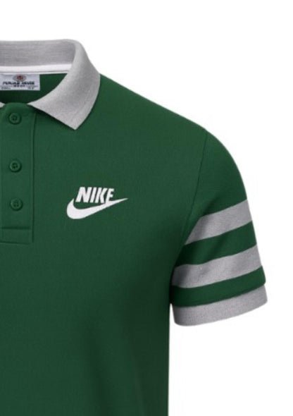 Men’s Green Polo Shirt – Punjab House