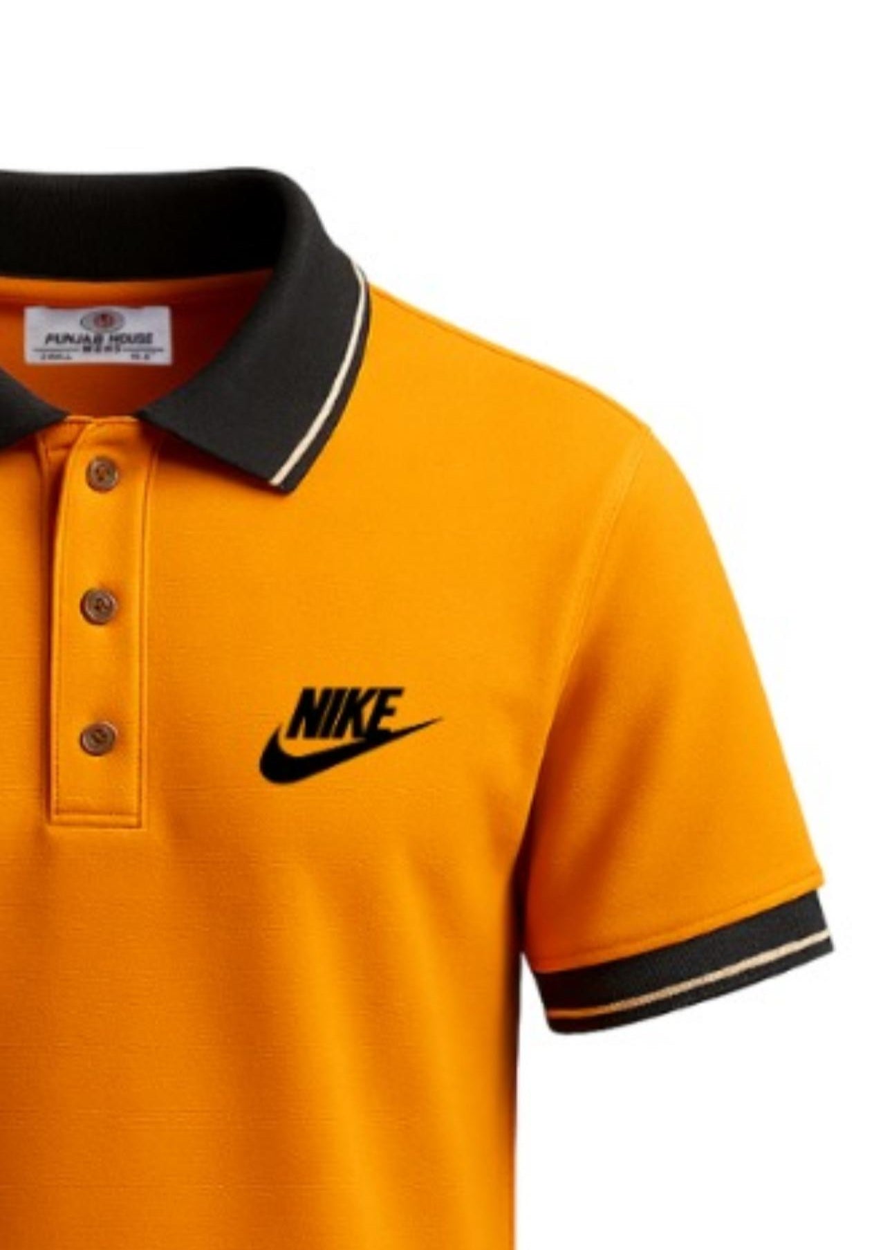 Men’s Orange Polo Shirt