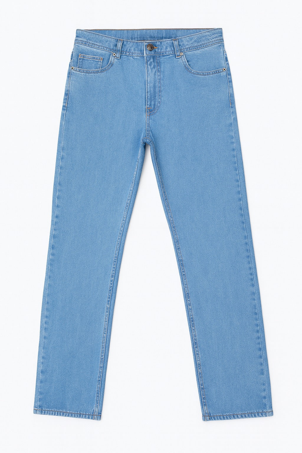 Men’s Baggy Fit Light Blue Denim Jeans – Punjab House